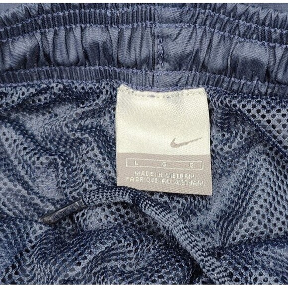 Vintage Y2K Nike Silver Tag Blue Windbreaker Track Pants Size Large - Picture 9 of 10